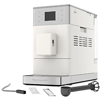 Machine à espresso entièrement automatique KF3 de KitchenAid avec moussoir à lait et moulin - Porcelaine