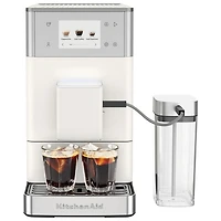 KitchenAid KF4 Fully Automatic Espresso Machine with BPA-Free Milk Container, Frother & Grinder - Porcelain