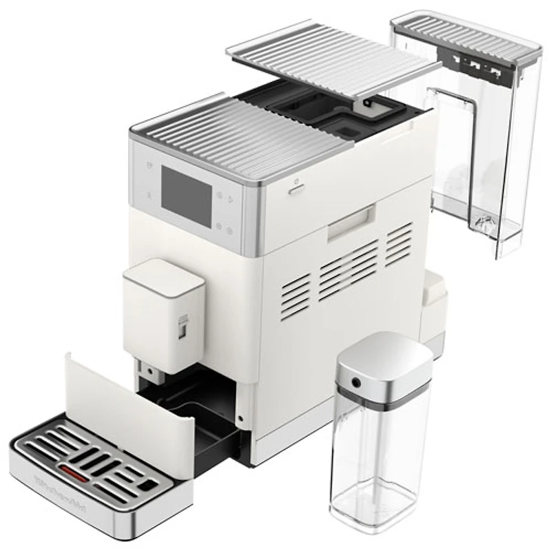 KitchenAid KF4 Fully Automatic Espresso Machine with BPA-Free Milk Container, Frother & Grinder - Porcelain