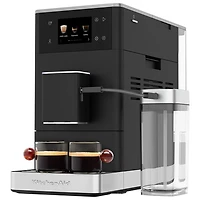 KitchenAid KF4 Fully Automatic Espresso Machine with BPA-Free Milk Container, Frother & Grinder - Black Matte