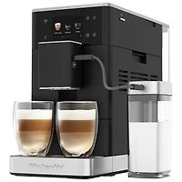 KitchenAid KF4 Fully Automatic Espresso Machine with BPA-Free Milk Container, Frother & Grinder - Black Matte