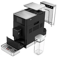 KitchenAid KF4 Fully Automatic Espresso Machine with BPA-Free Milk Container, Frother & Grinder - Black Matte