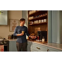 KitchenAid KF3 Fully Automatic Espresso Machine with Frother & Grinder - Black Matte