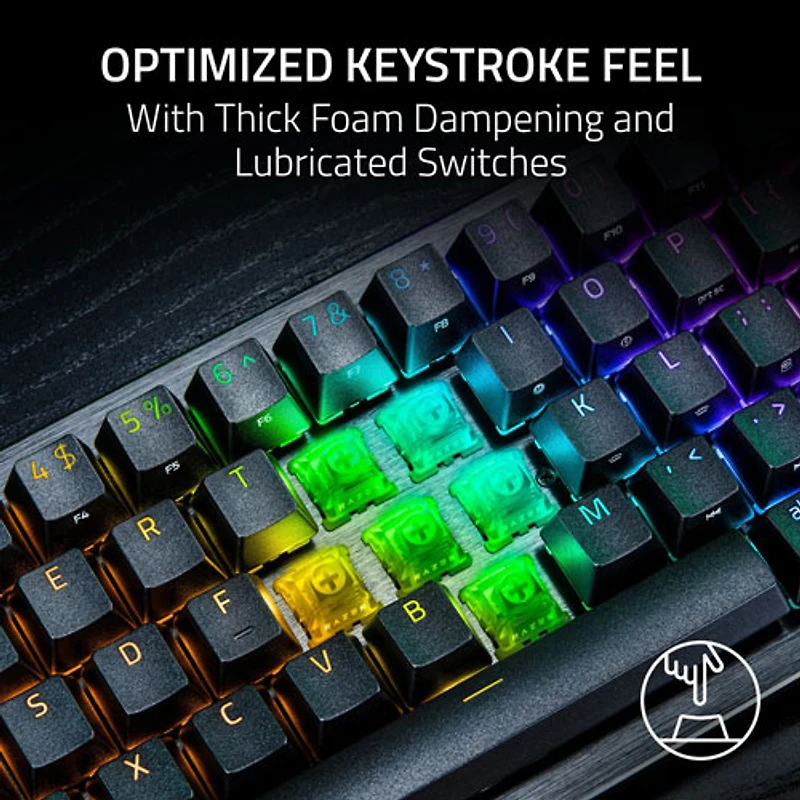 Razer Huntsman V3 HE Magnetic Mini 8KHz Backlit Mechanical Gaming Keyboard - English