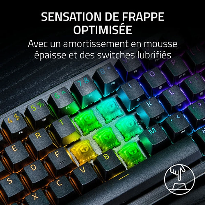 Razer Huntsman V3 HE Magnetic Mini 8KHz Backlit Mechanical Gaming Keyboard - English