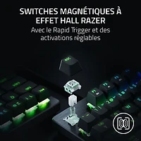 Razer Huntsman V3 HE Magnetic Mini 8KHz Backlit Mechanical Gaming Keyboard - English