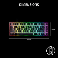 Razer Huntsman V3 HE Magnetic Mini 8KHz Backlit Mechanical Gaming Keyboard - English