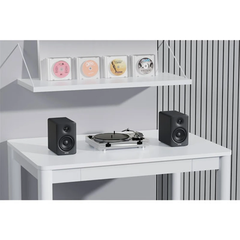 Edifier M90 100-Watt Bookshelf Speaker - Pair - Black