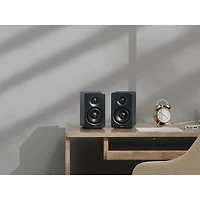 Edifier M60 66-Watt Bookshelf Speaker - Pair - Black