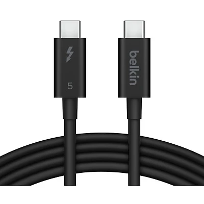 Belkin Connect 240W 1m (3.3 ft.) Thunderbolt 5 USB-C/USB-C Cable (INZ005fq1MBK)