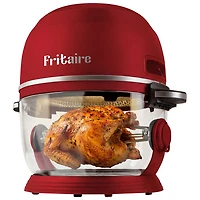 Friteuse à air chaud 9-en-1 de Fritaire - 4,7 L (5 pte) - Rouge cerise