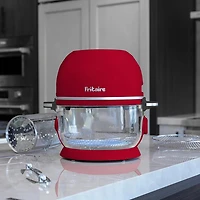 Friteuse à air chaud 9-en-1 de Fritaire - 4,7 L (5 pte) - Rouge cerise