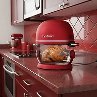 Friteuse à air chaud 9-en-1 de Fritaire - 4,7 L (5 pte) - Rouge cerise