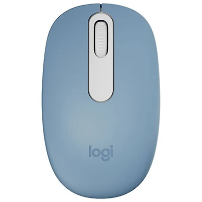 Logitech M196 1000 DPI Bluetooth Optical Mouse - Blue Grey