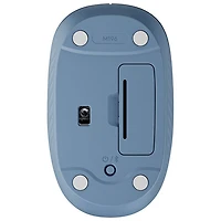 Logitech M196 1000 DPI Bluetooth Optical Mouse - Blue Grey