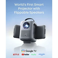 Projecteur portatif DEL HD 1080p Nebula P1i de Soundcore by Anker avec haut-parleurs amovibles (D2200111)