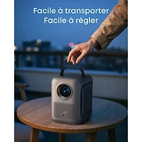 Projecteur portatif DEL HD 1080p Nebula P1i de Soundcore by Anker avec haut-parleurs amovibles (D2200111)