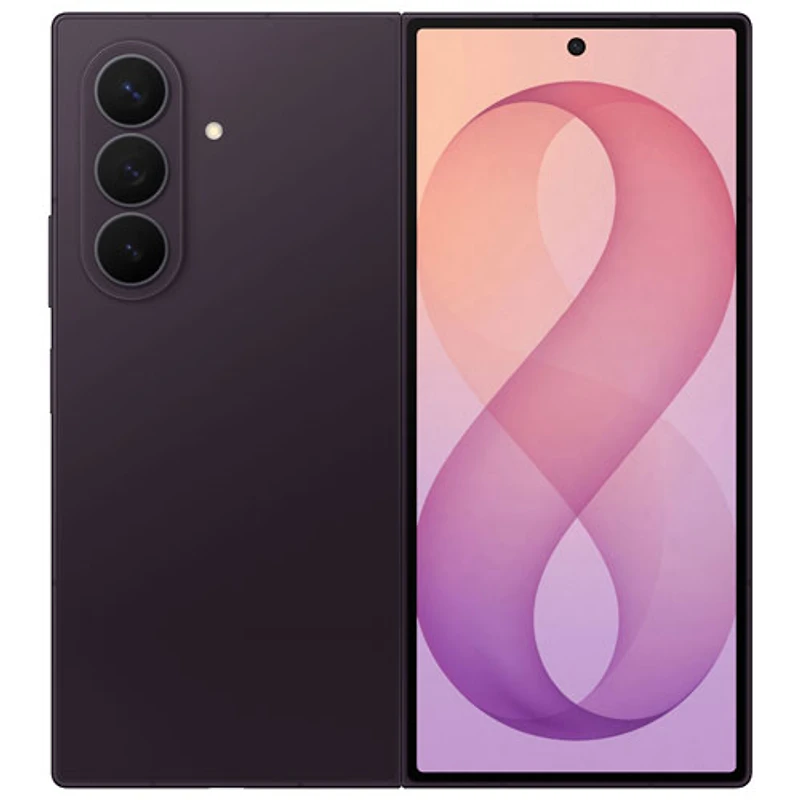 Galaxy Z Fold8 Ultra 5G de 256 Go de Samsung avec Fido - Ombre violette - Financement mensuel