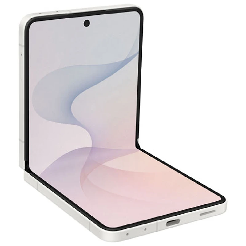 Fido Samsung Galaxy Z Flip8 5G 256GB - Cream - Monthly Financing