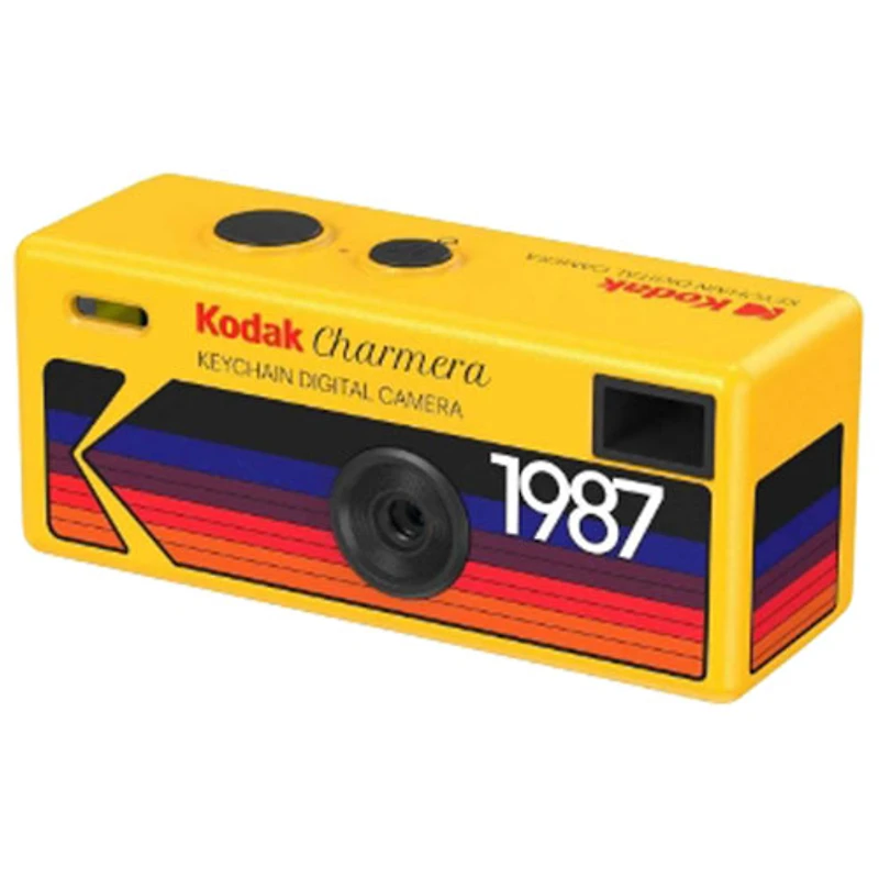 Appareil photo numérique porte-clés vidéo 1080p de 1,6 Mpx Charmera 1987 de KODAK - 1 - Couleurs variées