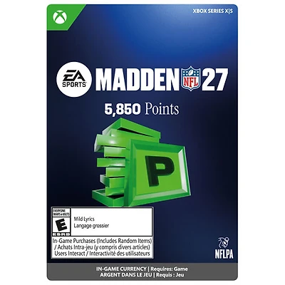 Madden NFL 27: Points (XBOX Series X|S
