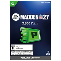 Madden NFL 27 :   points (XBOX Series X|S