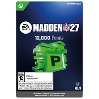 Madden NFL 27: 12,000 Points (XBOX Series X|S) - Digital Download