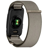 Bracelet d'activité sans écran CIRQA de Garmin avec moniteur de fréquence cardiaque et suivi du sommeil - Petit/Moyen - Gris français