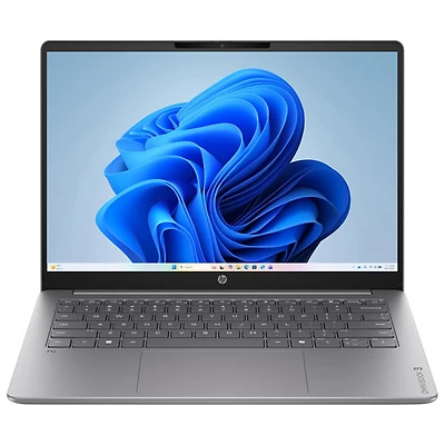 HP OmniBook 3 14" 60Hz Laptop - Snapdragon X X1-26-100 - 8GB LPDDR5x RAM - 256GB SSD - Windows 11 Home - Nouvelle Silver