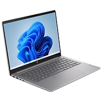 HP OmniBook 3 14" 60Hz Laptop - Snapdragon X X1-26-100 - 8GB LPDDR5x RAM - 256GB SSD - Windows 11 Home - Nouvelle Silver