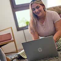 HP OmniBook 3 14" 60Hz Laptop - Snapdragon X X1-26-100 - 8GB LPDDR5x RAM - 256GB SSD - Windows 11 Home - Nouvelle Silver