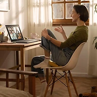 HP OmniBook 3 14" 60Hz Laptop - Snapdragon X X1-26-100 - 8GB LPDDR5x RAM - 256GB SSD - Windows 11 Home - Nouvelle Silver