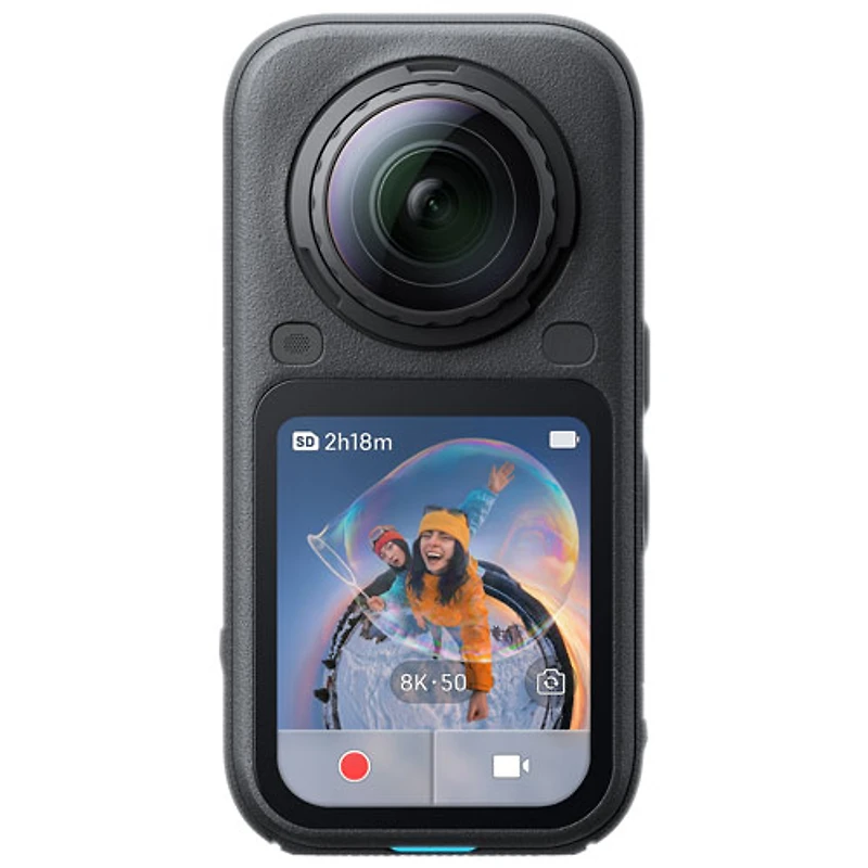 Insta360 X6 Waterproof 8K 360° Sports Camera Essential Bundle - Midnight Black