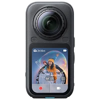 Insta360 X6 Waterproof 8K 360° Sports Camera Essential Bundle - Midnight Black