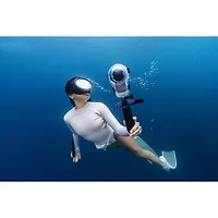 Insta360 X6 Waterproof 8K 360° Sports Camera Essential Bundle - Midnight Black