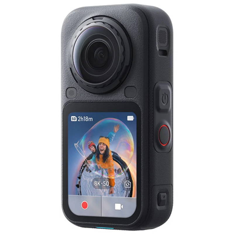 Insta360 X6 Waterproof 8K 360° Sports Camera Essential Bundle - Midnight Black
