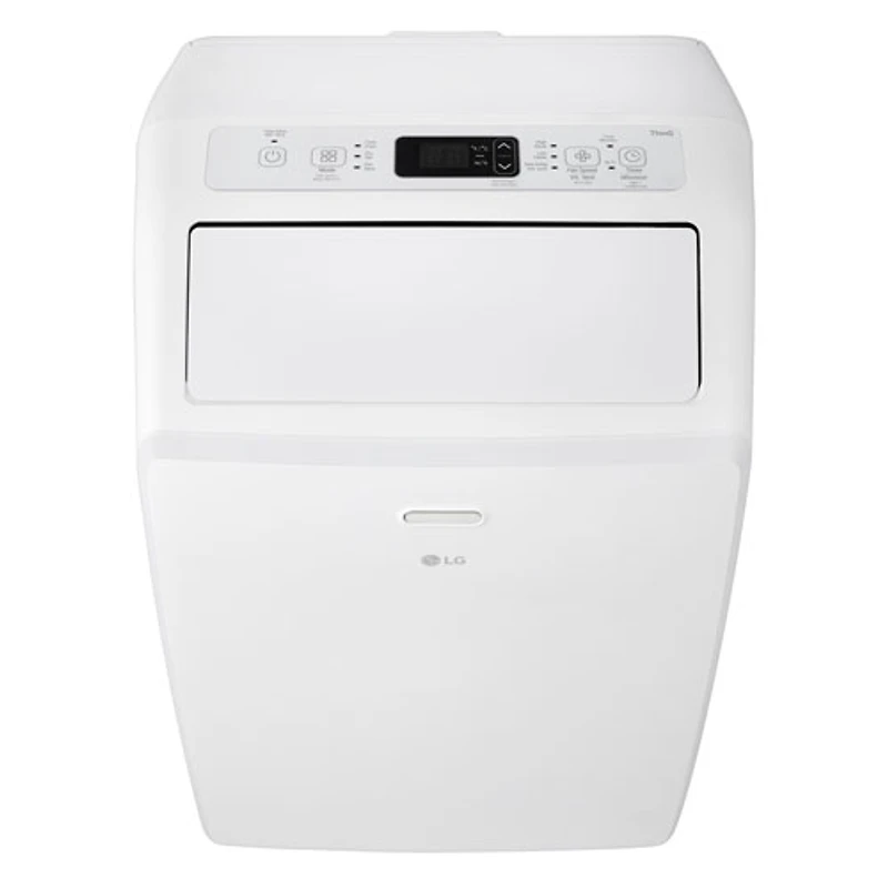 LG Portable Air Conditioner - 10000 BTU (450 sq ft Coverage) - 55dB, Remote - White