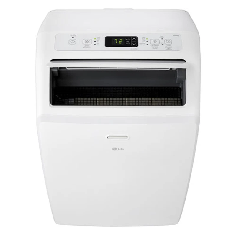 LG Portable Air Conditioner - 10000 BTU (450 sq ft Coverage) - 55dB, Remote - White