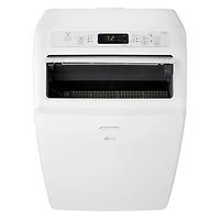 LG Portable Air Conditioner - 10000 BTU (450 sq ft Coverage) - 55dB, Remote - White