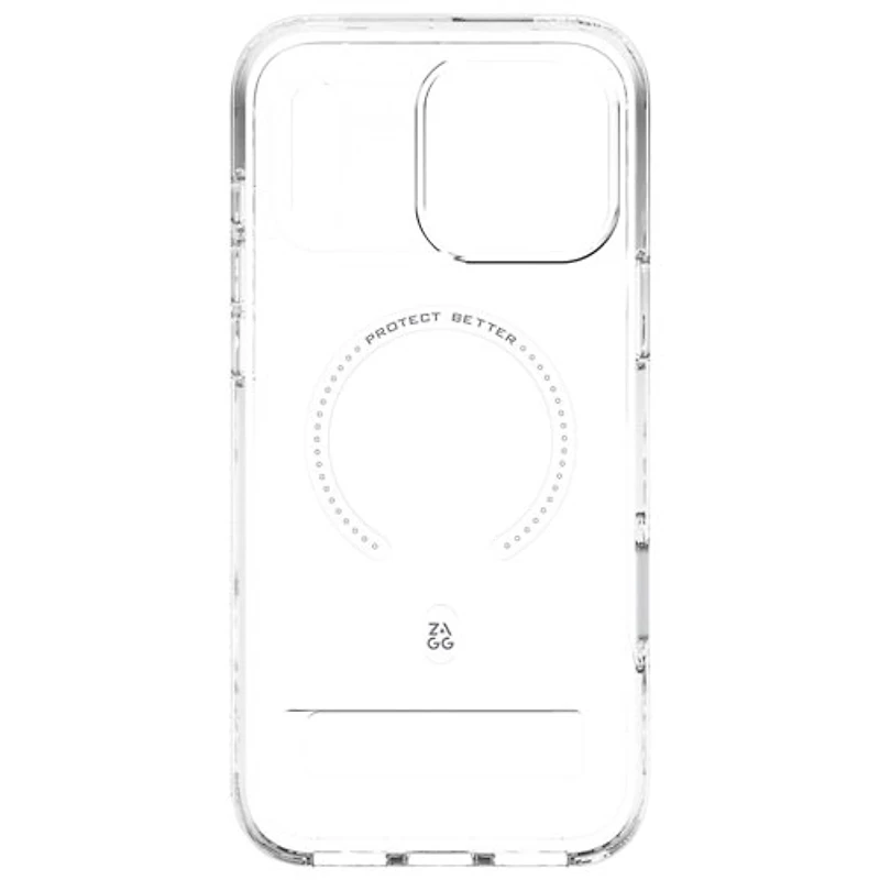 ZAGG Crystal Palace Snap Fitted Hard Shell Case for iPhone 18 Pro Max/iPhone 17 Pro Max - Clear