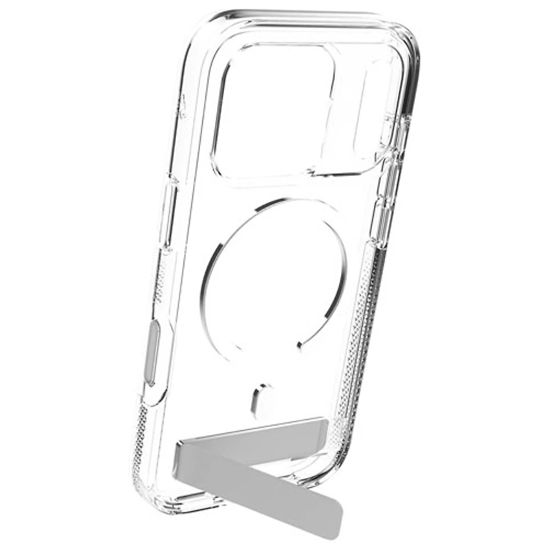 ZAGG Crystal Palace Snap Fitted Hard Shell Case for iPhone 18 Pro/iPhone 17 Pro - Clear