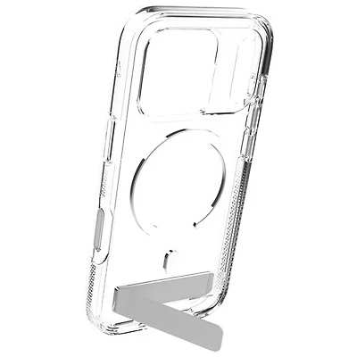 ZAGG Crystal Palace Snap Fitted Hard Shell Case for iPhone 18 Pro/iPhone 17 Pro - Clear