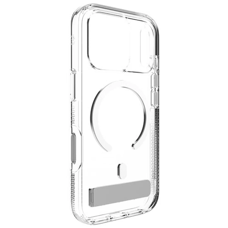ZAGG Crystal Palace Snap Fitted Hard Shell Case for iPhone 18 Pro/iPhone 17 Pro - Clear