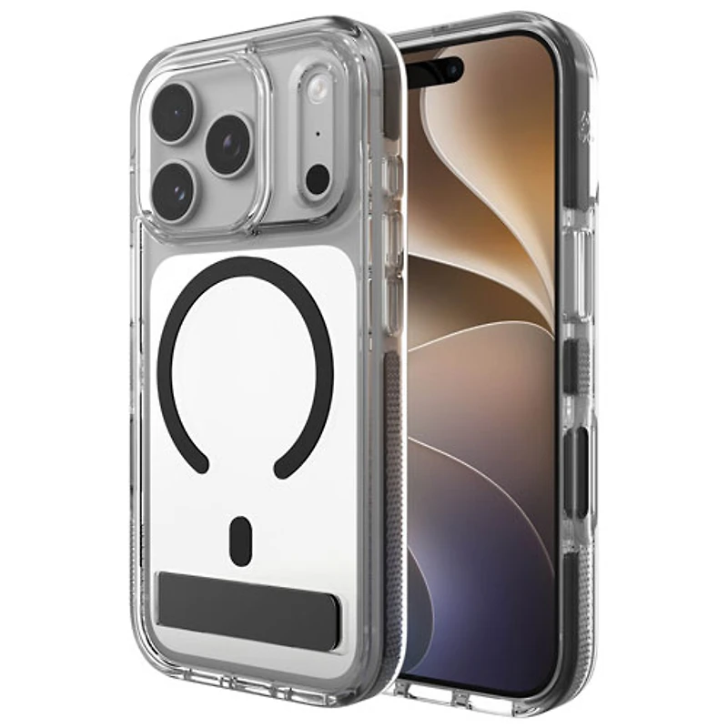 ZAGG Santa Cruz Snap Fitted Hard Shell Case for iPhone 18 Pro/iPhone 17 Pro - Black