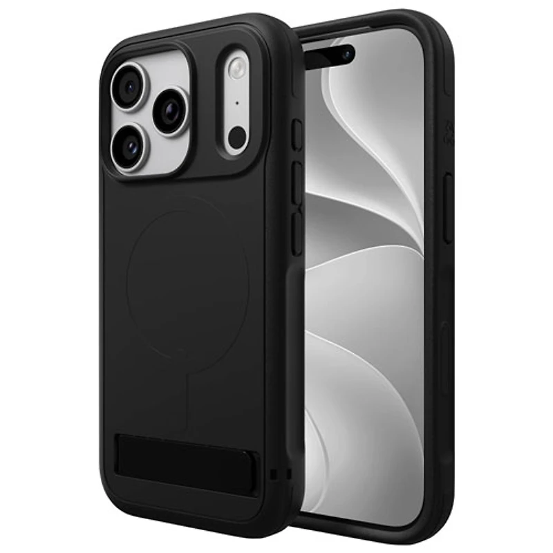 ZAGG Sedona Snap Fitted Hard Shell Case for iPhone 18 Pro/iPhone 17 Pro - Black