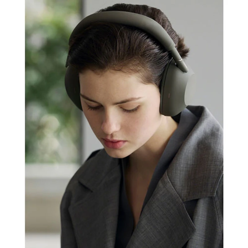 Sony WH-1000XM6 Over-Ear Noise Cancelling Bluetooth Headphones - Olive Grey