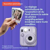 Ensemble-cadeau avec appareil photo instantané Instax Mini 13 de Fujifilm - Rose bonbon