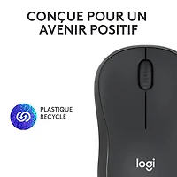 Souris optique Bluetooth silencieuse M240 Logitech - Graphite