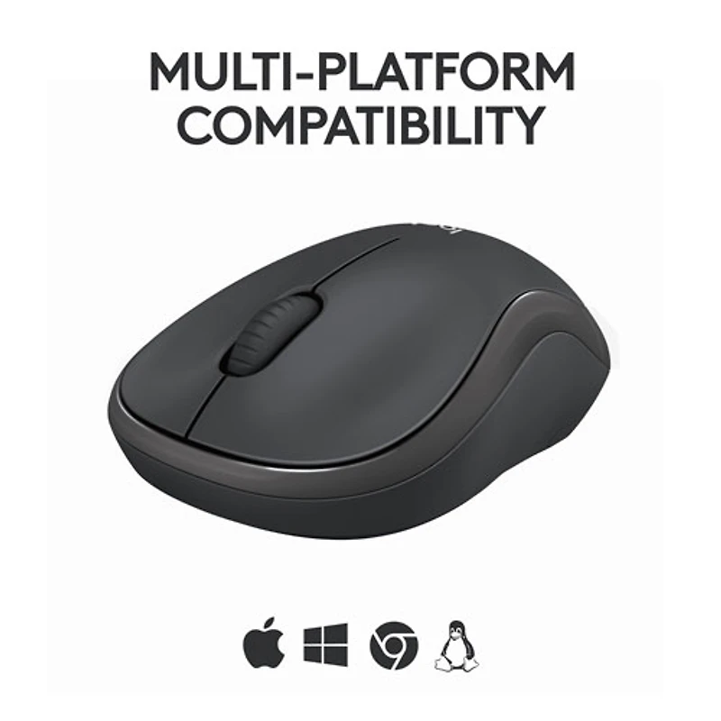 Souris optique Bluetooth silencieuse M240 Logitech - Graphite