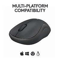 Souris optique Bluetooth silencieuse M240 Logitech - Graphite